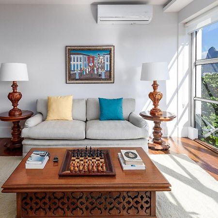 Apartmento de luxo na Urca com vistas incríveis - a 2 min da praia! Rio de Janeiro Exterior foto
