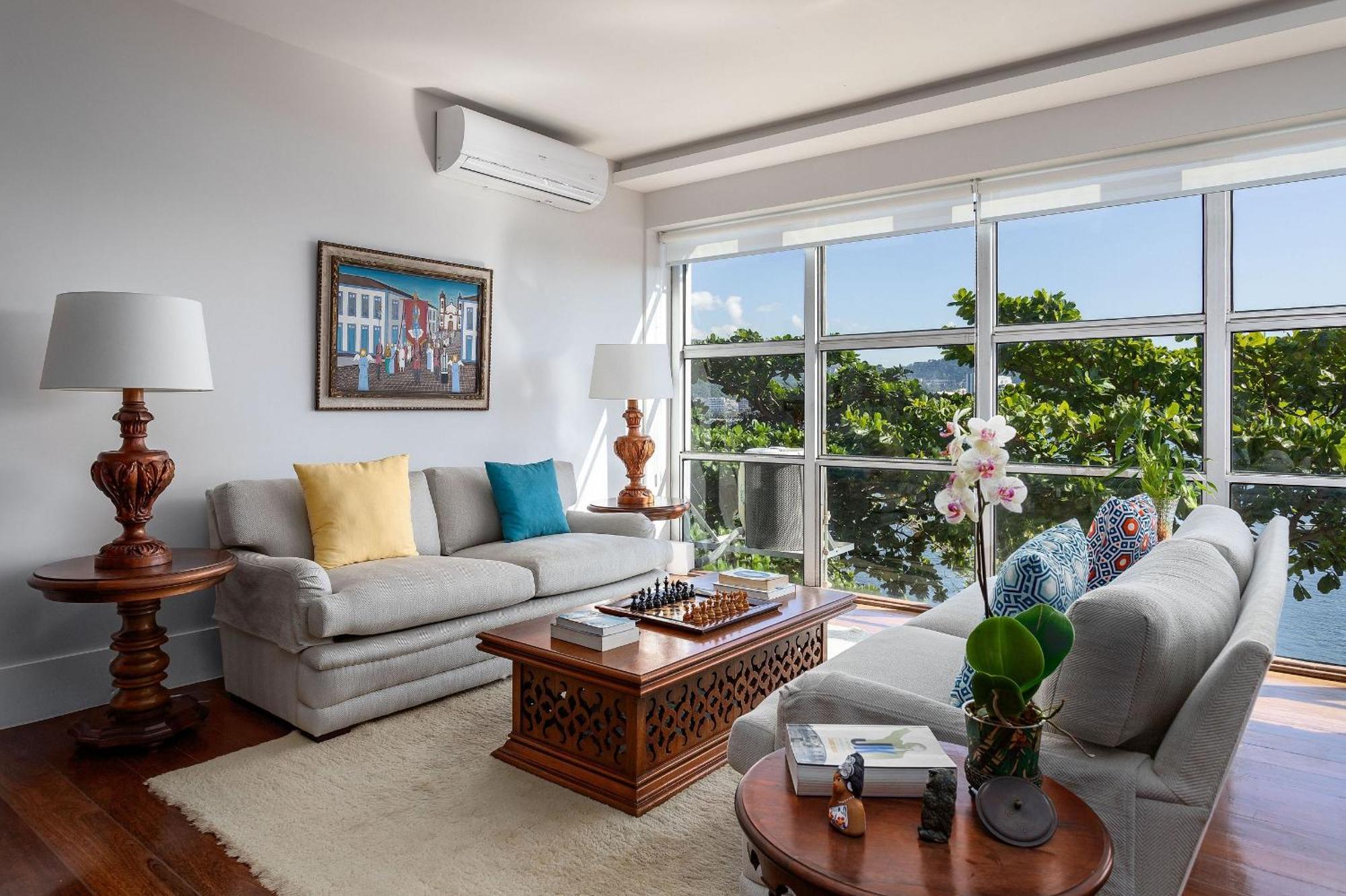 Apartmento de luxo na Urca com vistas incríveis - a 2 min da praia! Rio de Janeiro Exterior foto
